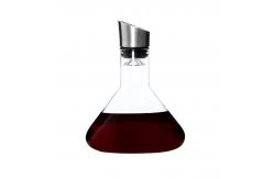 China 53oz Built - In Wine Aerating Pourer , Wine Bottle Decanter For Chrismas supplier
