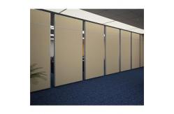 China MDF Bi Fold Doors Flexible Folding Partition Walls Interior Position supplier