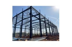 China Wind Resistant Metal Garage Shed Customized Prefabricated Building Factories supplier