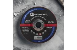 China GRASSLAND 4 Metal Grinding wheel 100 X 1.0 for Contaminant-Free Grinding of Metal supplier