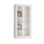 Fireproof 0.6mm Powder Coated Steel Book Case Cabinet for sale