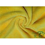 Yellow Polyester Microfiber Fabricin Roll For Cleaning Product , Anti-Static for sale