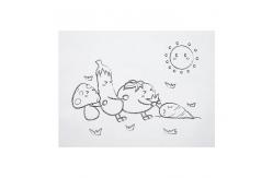 China 9.6m Dry Erase Wall Mounted Drawing Paper Roll Modern Teacher Aids supplier