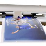 Daqin Commercial Skin Desktop Sticker Printer And Cutter Plotter for Notebook