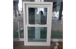 China Customized UPVC Double Hung Vinyl Windows Low Maintenance supplier