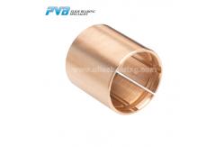 China Oil Lubricated CuSn8P PCM 606530M Wrapped Bronze Bushing Thin Wall Through Oil Holes supplier