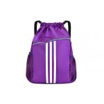 Lightweight Polyester Sport Drawstring Backpack Portable Multi Function for sale