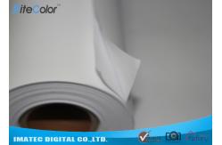 China 50 Meters Inkjet Sticker Matte Coated Paper With Self Adhesive Glue Back Side supplier
