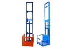 China 1000kg Capacity Cargo Freight Lift Warehouse Factory Use Guide Rail Cargo Lift supplier