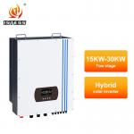 30Kw Three Phase Hybrid Solar Inverter IP65 with MPPT Charging Mode Frequency 50Hz/60Hz for sale
