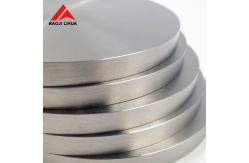 China Round Titanium Disc GR2 GR7 GR23 Titanium Alloy Material Forging Technique supplier
