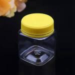 200ml 320ml 400ml Plastic Spice Container Amber Honey Jar for sale