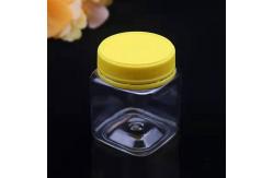 China 200ml 320ml 400ml Plastic Spice Container Amber Honey Jar supplier