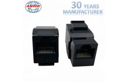 China 8P8C Female RJ45 Cat6A UTP Keystone Jack With Phosphor Bronze Contact supplier
