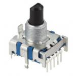 SRBV181004 SMD DIP Switch , ALPS Rotary Switch SP8T 8 Flatted Shaft PC Pins 0.3A 16VDC for sale