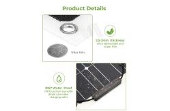 China Monocrystalline PV 150w 200w Flexible Solar Panel ETFE Thin Film supplier
