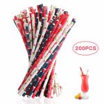 Compostable Biodegradable Paper Drinking Straws Recyclable CE Certificated for sale