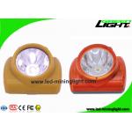 Brightest Cordless Mining Cap Lights Electrical Protection Hard PC Material