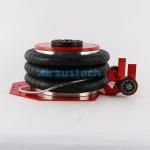 5000kg 5 Ton Load Pmeumatic Triple Convoluted Airbag Jack With Long Handle for sale