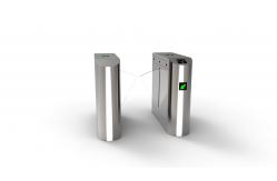 China SUS304 Flap Barrier Access Control System Gate For Banks And Hotels supplier