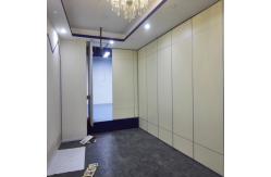 China Acoustic Folding Movable Conference Room Partition Wall with Wheels supplier