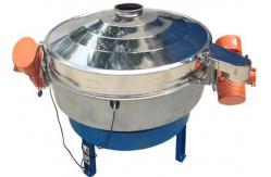 China Flow Through Circular Vibrating Sieve Or Straight Discharge Screen Machine 1460r/Min supplier