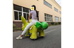 China Lifelike Electric Ride on Dinosaur Remote Control Dinosaur Kiddie Ride supplier