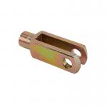Clevis 3/8-24 Thread Cable End Fittings Nickel Plating Low Carbon Steel for sale