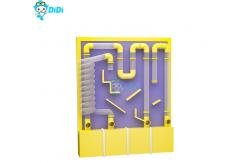 China Kids Spacecraft Interactive Wall Indoor Playground Educational Pipe Ball Science Toy supplier