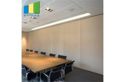 China Soundproof Accordion Sliding Room Partitions Office Movable Partitions Wall Board supplier