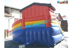 China Popular Outdoor Inflatable Water Slides , Inflatable Pool Slide With CE , EN14960 supplier