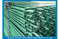 China Strongly Double Loop Wire Fence , Twin Wire Mesh Fencing Easy Installation supplier