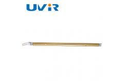 China TC05 3825W Halogen Heating Tube Tungsten Filament Fast Response supplier