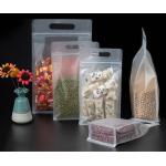 Frost Self Sealing See Through Pouches Food Candy Stand Up ziplockk Pouches for sale