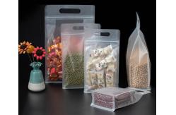 China Frost Self Sealing See Through Pouches Food Candy Stand Up ziplockk Pouches supplier