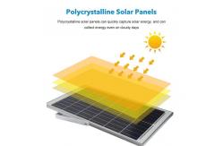 China Gray Split Solar Street Light 100W High Power Solar Garden Lights IP65 supplier