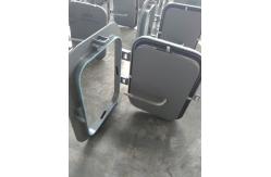 China Single Leaf Weathertight Marine Doors A0 Fireproof Class 8 / 10mm Thickness supplier