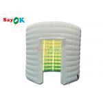 ROHS Inflatable White Photo Booth Wall Selfie Backdrop Photo Booth Enclosure