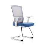 High Back Staff Task Computer Desk Chair Polyurethane Mesh Seat Office Chair