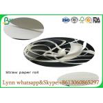 September White Food Grade Paper Roll With The Straw Pipe Paper