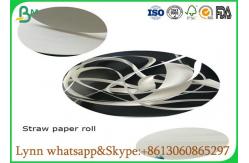 China September White Food Grade Paper Roll With The Straw Pipe Paper supplier
