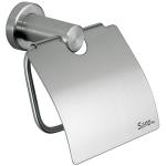 Wall Mount Toilet Paper Roll Holder Satin Stainless Steel Tissue Holder for sale
