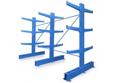 China 500KG Warehouse Storage Shelves With Adjustable Layer Heavy Duty Cantilever Racks supplier