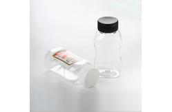 China Heinz Design Ketchup Tomato Sauce Plastic Seasoning Bottles Squeezable supplier