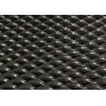 1.8m Width Diamond Black Expanded Metal Mesh Powder Coated Aluminum for sale