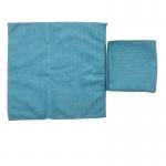40x40 Piped Warp Knitted Blue Microfiber Fabric 80% Polyester 20% Polyamide