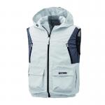 Man Outdoor Fan Cooling Vest Air Conditioned Cooling Jacket Ice Vest for sale