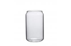 China Thermal Transfer 400ml Beer Borosilicate Glass Mugs supplier