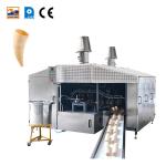PLC Control System Wafer Cone Production Line With Customized After Service Video Technical Support for sale