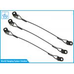 Customized Prevent Fall Garage Door Spring Safety Cable With Bending Terminal End for sale